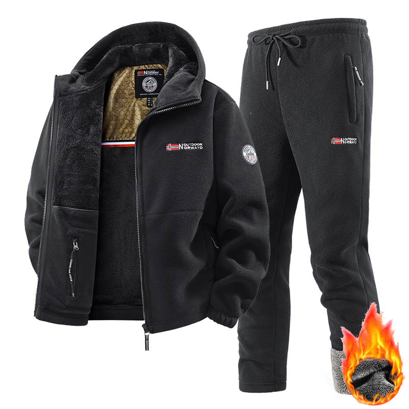 Winter Clothing Matching - Setelan Olahraga Musim Dingin Baru Pria,