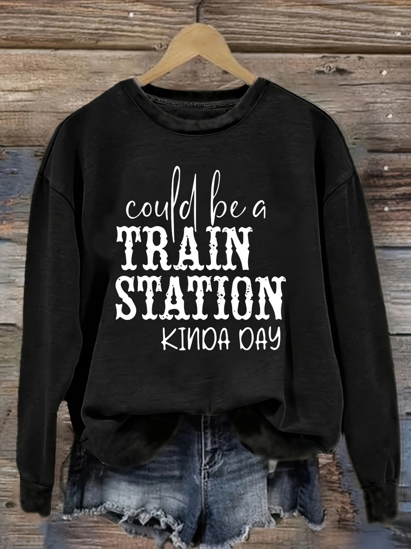 Winter Clothing For - Kaos Wanita Lengan Panjang Kasual dengan