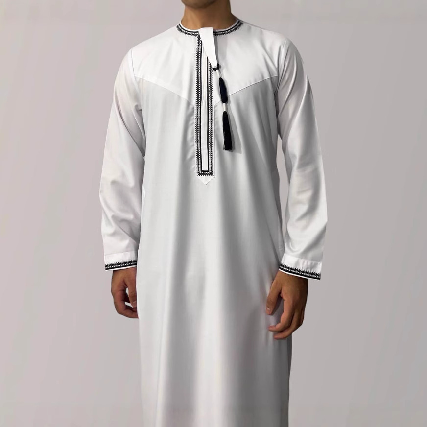 Winter Clothing Pakistan Men - Pakaian Islami Pria Lengan Panjang Longgar