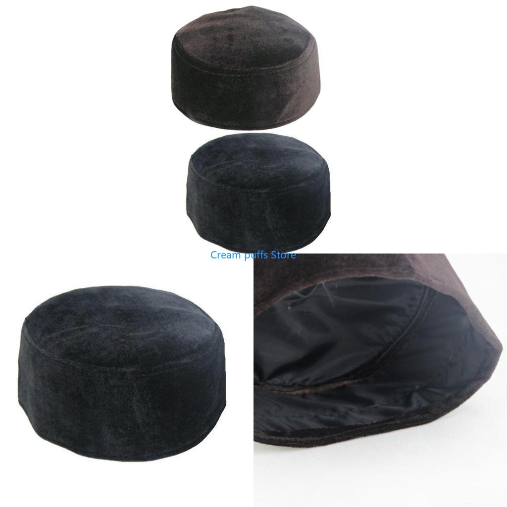 Winter Clothing Pakistan Men - 50LE pria topi doa Muslim suede