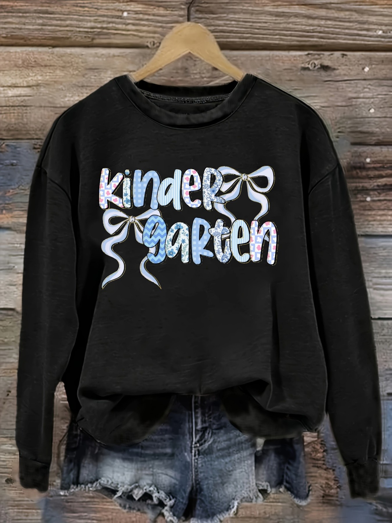 Winter Clothing For - Kaos Wanita Lengan Panjang Kasual Kerah