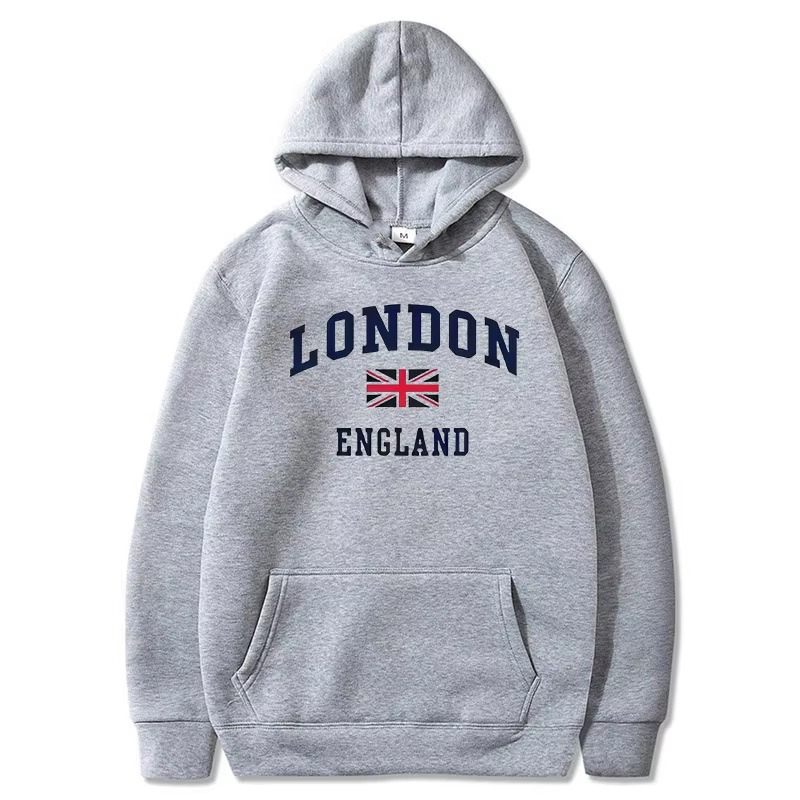 Winter Clothing London - Hoodie London Inggris untuk Pria, Sweater