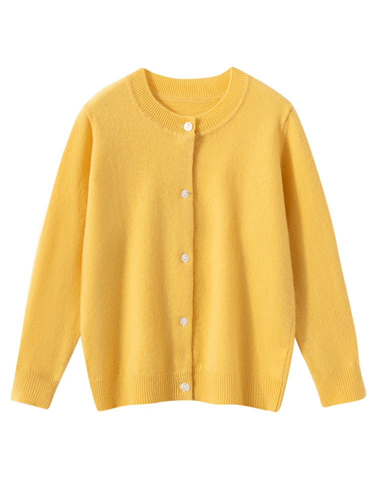 Winter Clothing For Boys - Sweter Wol Anak-anak Kardigan Leher O