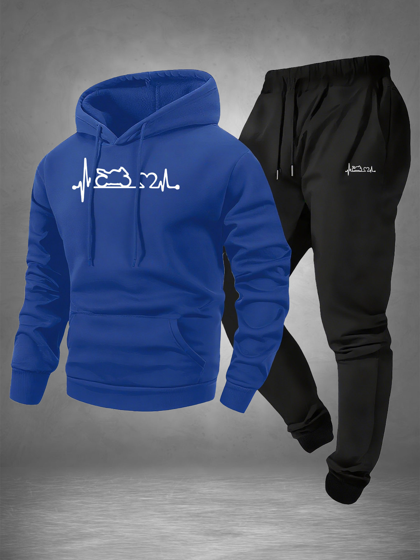 Setelan Olahraga Pria 2-Potong - Winter Clothing Stores ulasan dan harga