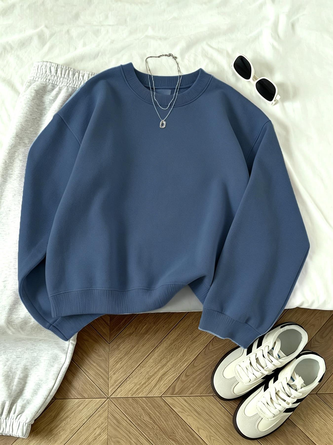 Sweatshirt Wanita Kasual O-Nec - Winter Clothing On Sale ulasan dan harga