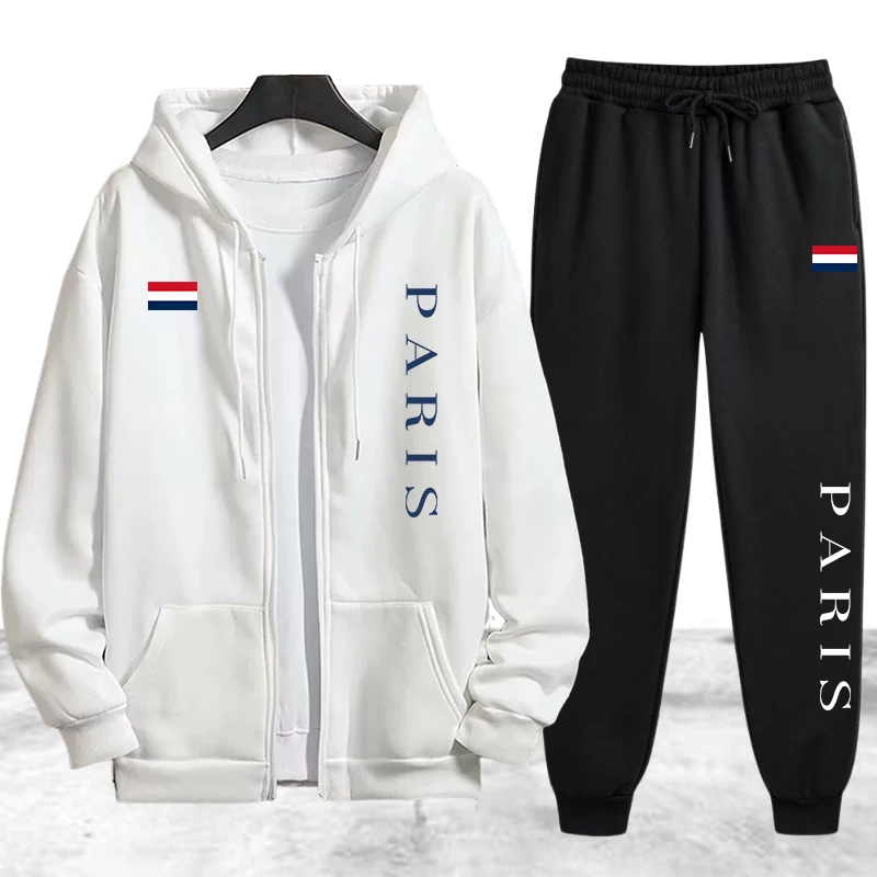 Setelan Olahraga Pria Paris Pr - Winter Clothing Matching ulasan dan harga