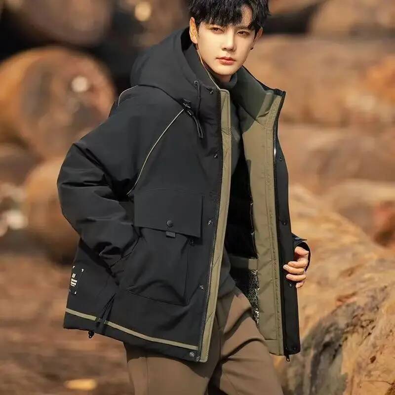 Jaket Pria Model Kerja Tebal L - Winter Clothing Taiwan ulasan dan harga