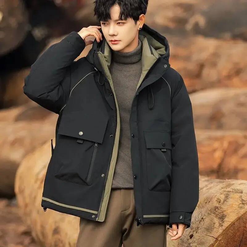 Jaket Pria Model Kerja Tebal L - Winter Clothing Taiwan ulasan dan harga
