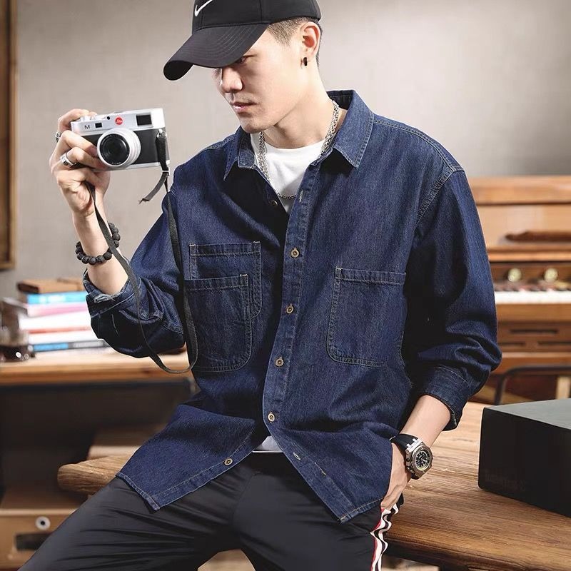 Kemeja Lengan Panjang Pria Gay - Winter Clothing Matching ulasan dan harga