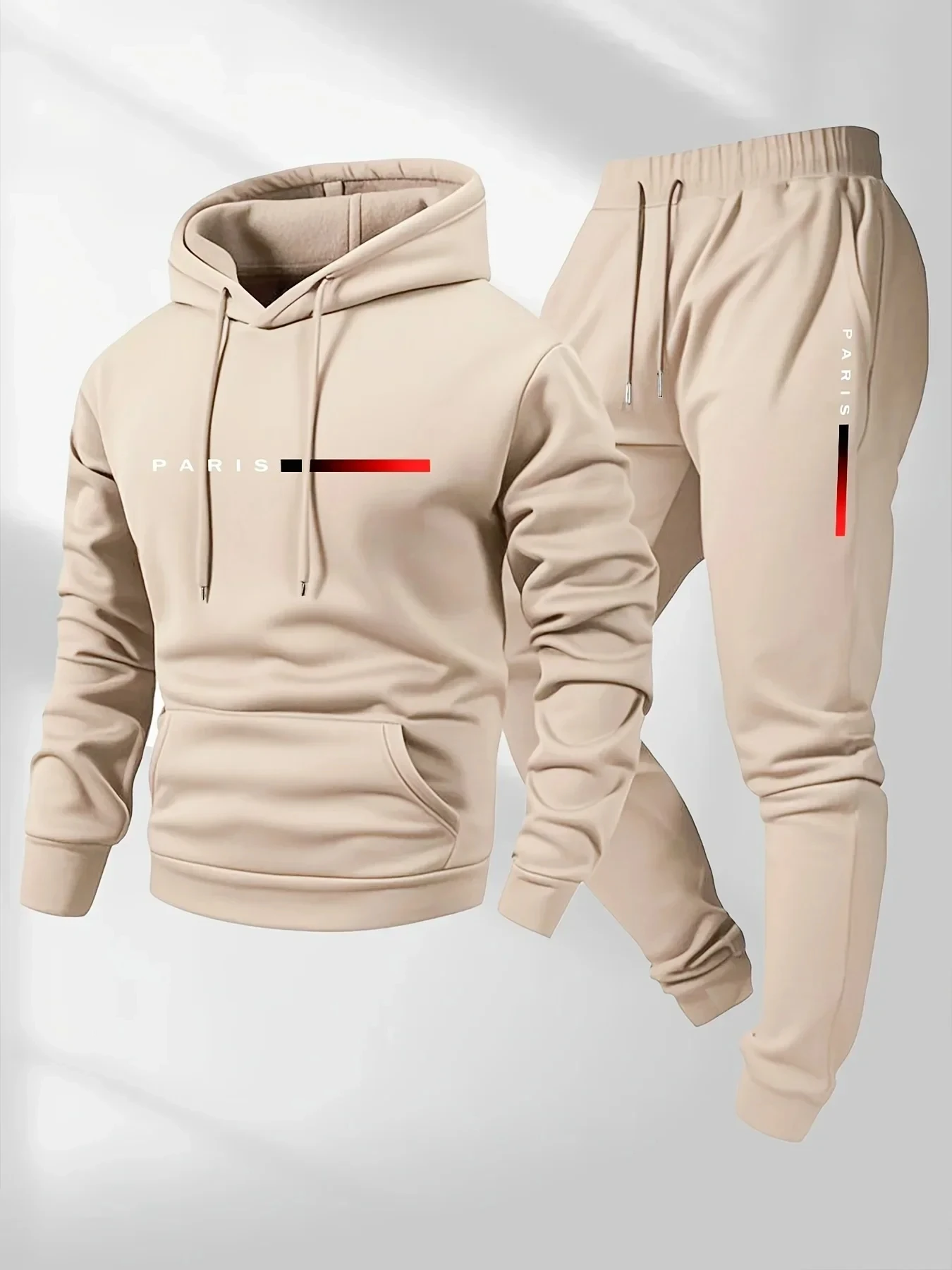Setelan Sweater Cetak Huruf PA - Winter Clothing Stores ulasan dan harga