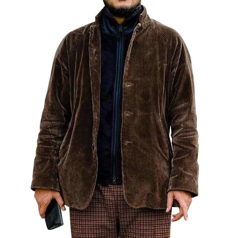 Jaket Corduroy Pria Musim Gugu - Winter Clothing Taiwan ulasan dan harga
