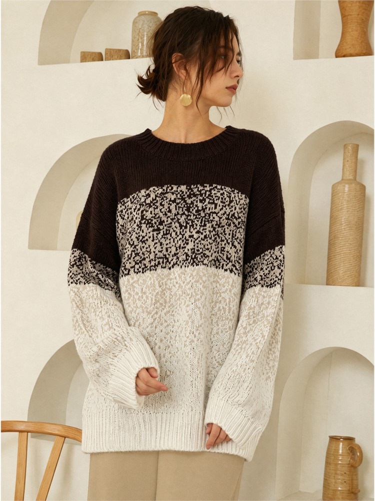 Sweater Rajut Kasual Wanita Uk - Winter Clothing Plus Size ulasan dan harga