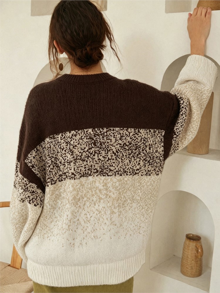 Sweater Rajut Kasual Wanita Uk - Winter Clothing Plus Size ulasan dan harga