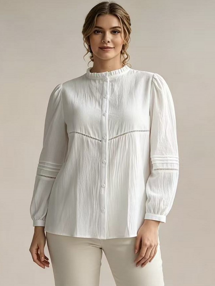L-5XL Ukuran Besar Baju Blus P - Winter Clothing Plus Size ulasan dan harga