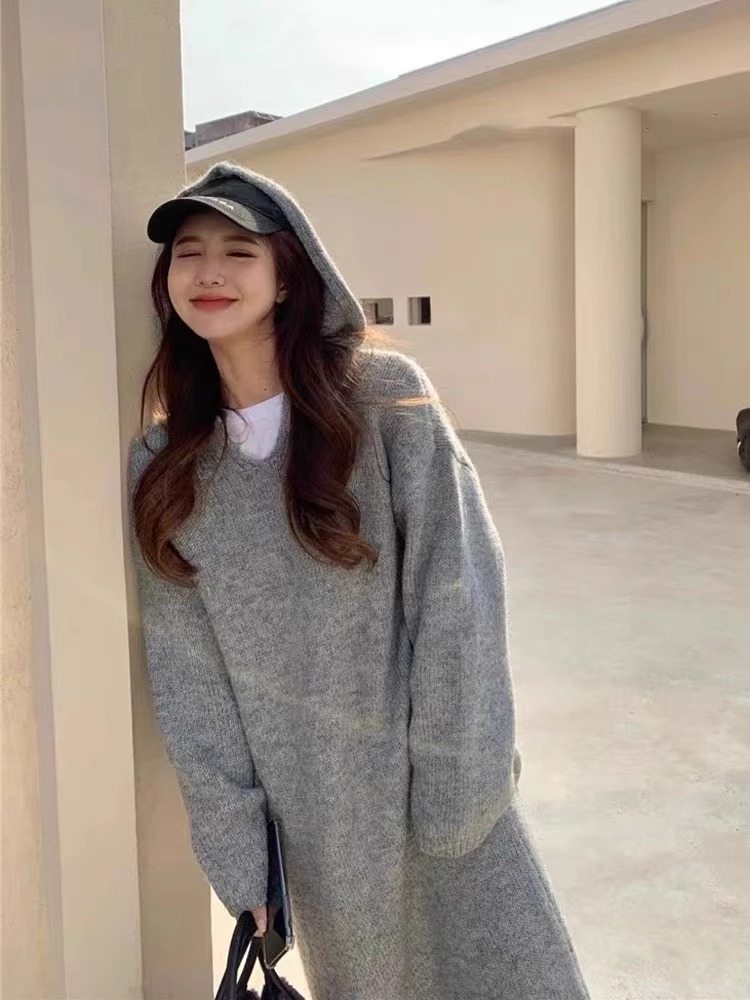 Sweater panjang wanita, gaya K - Winter Clothing H&M ulasan dan harga