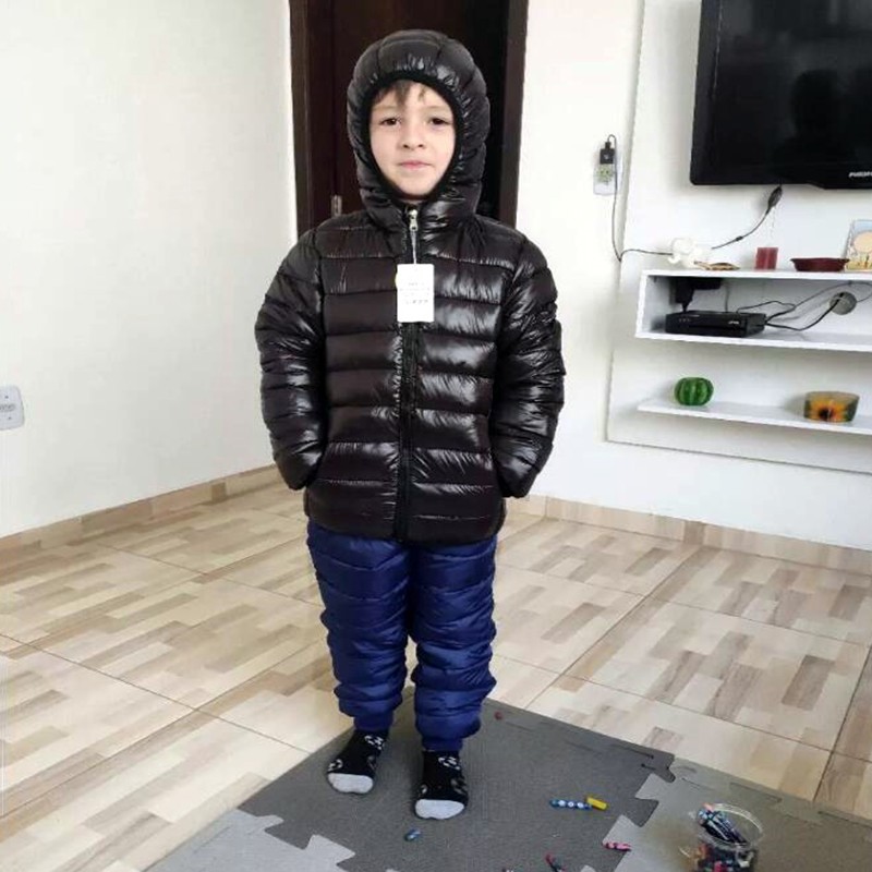 Jaket bertudung ringan anak la - Winter Clothing For Boys ulasan dan harga