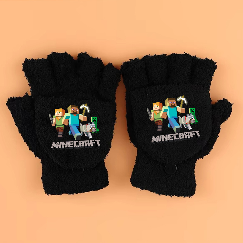 Sarung Tangan Cetak Tema Game  - Winter Clothing For Boys ulasan dan harga