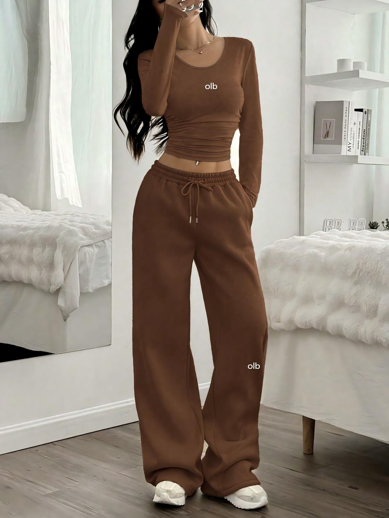 Celana lebar kasual wanita - s - Winter Clothing Color ulasan dan harga