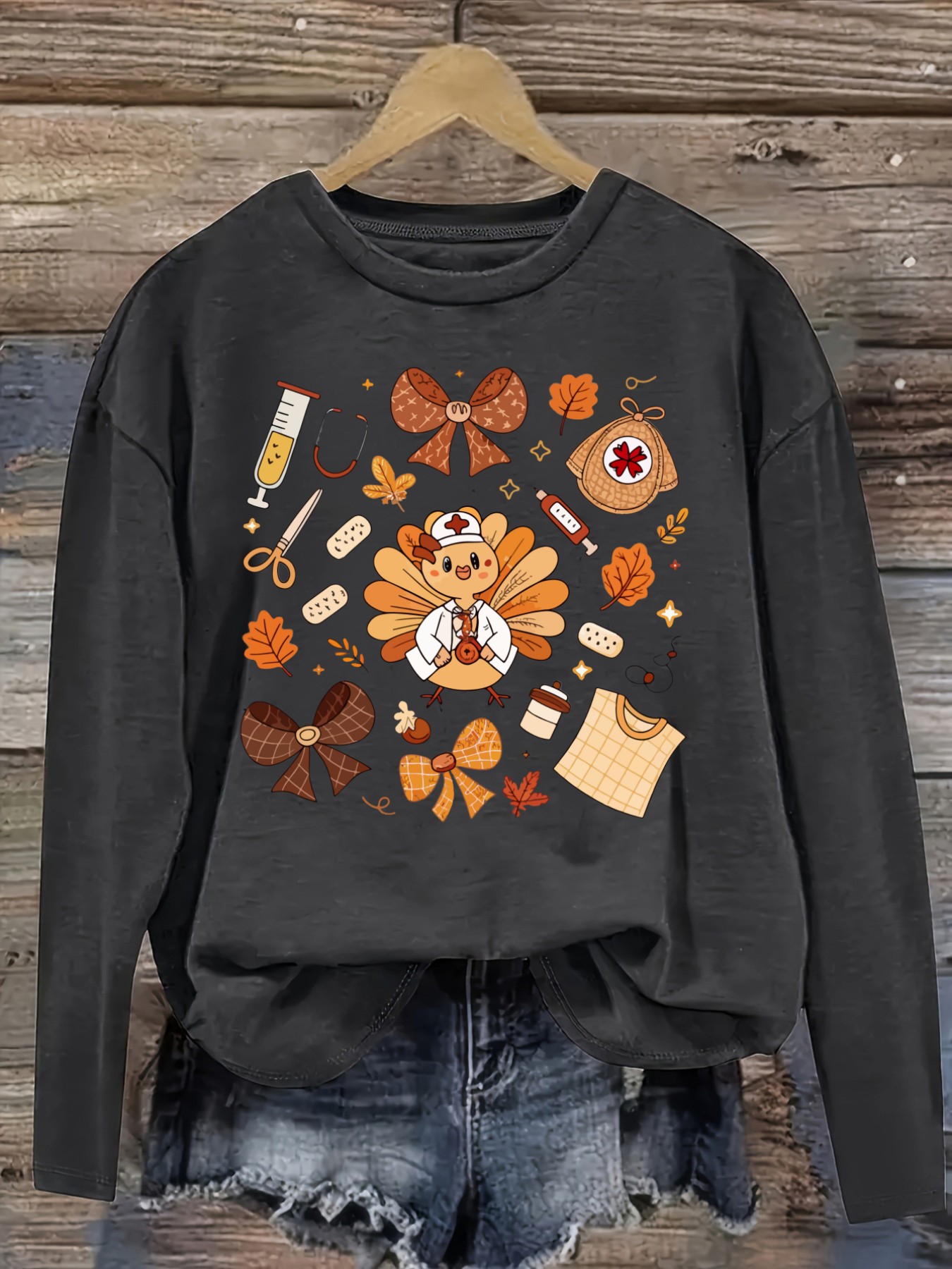 Kaos Wanita Lengan Panjang Kas - Winter Clothing For ulasan dan harga