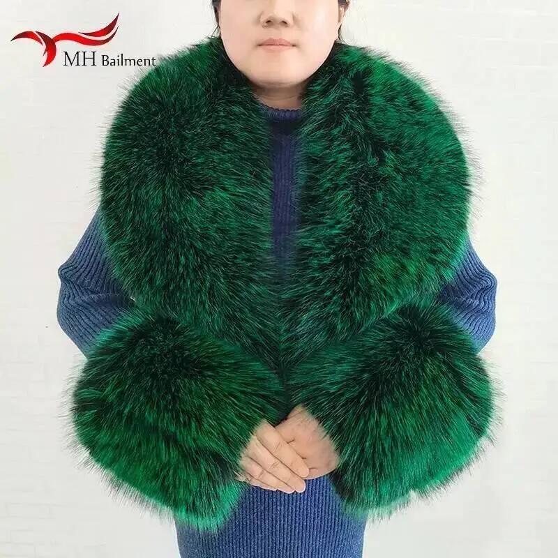 Selendang Bulu Imitasi Rubah B - Winter Clothing Color ulasan dan harga