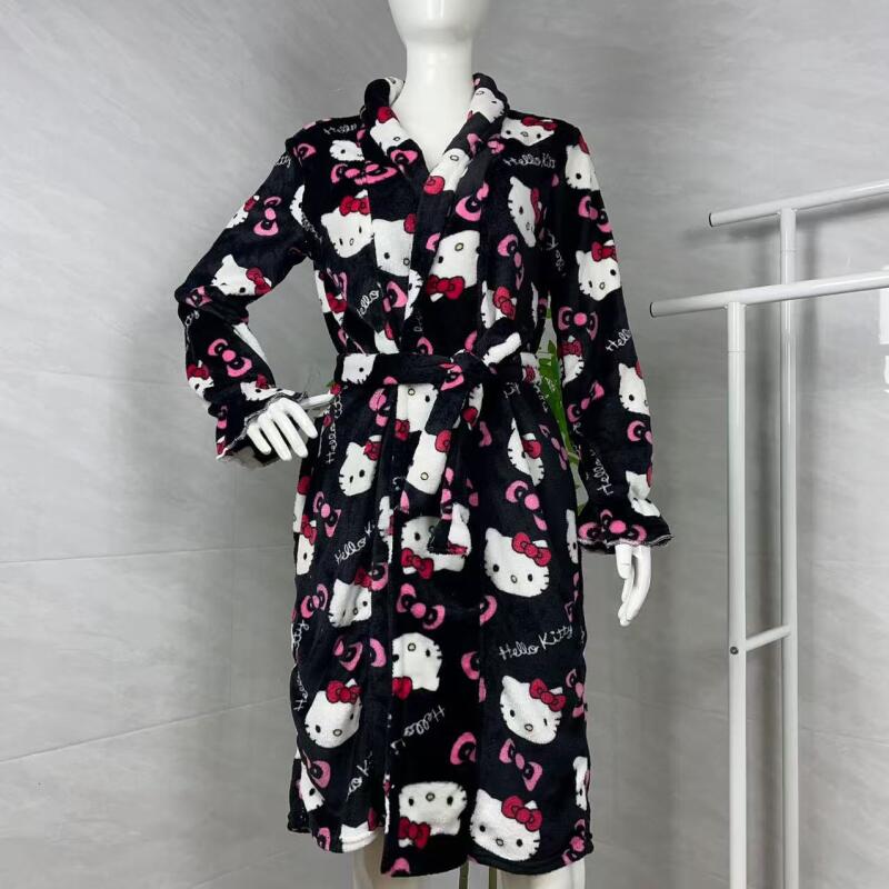 Baju Tidur Hello Kitty Jubah M - Winter Clothing For ulasan dan harga