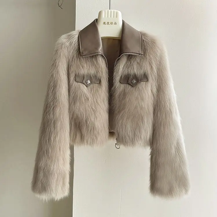 Kustomisasi Mantel Bulu Longga - Winter Clothing Korean ulasan dan harga