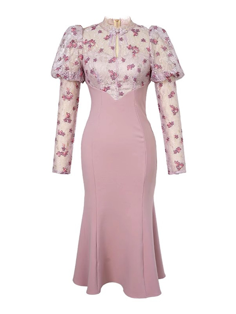 Qipao gaun panjang putri duyun - Winter Clothing H&M ulasan dan harga