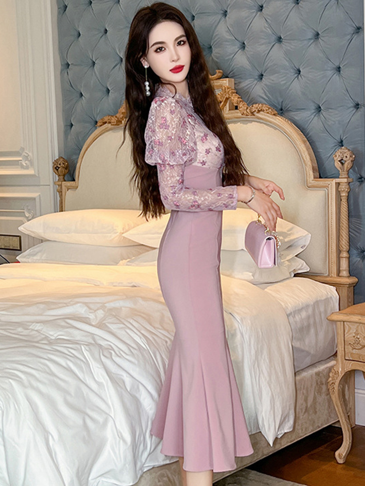 Qipao gaun panjang putri duyun - Winter Clothing H&M ulasan dan harga