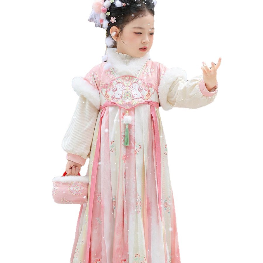 Gaun Hanfu Peri Anak Perempuan - Winter Clothing Baby ulasan dan harga
