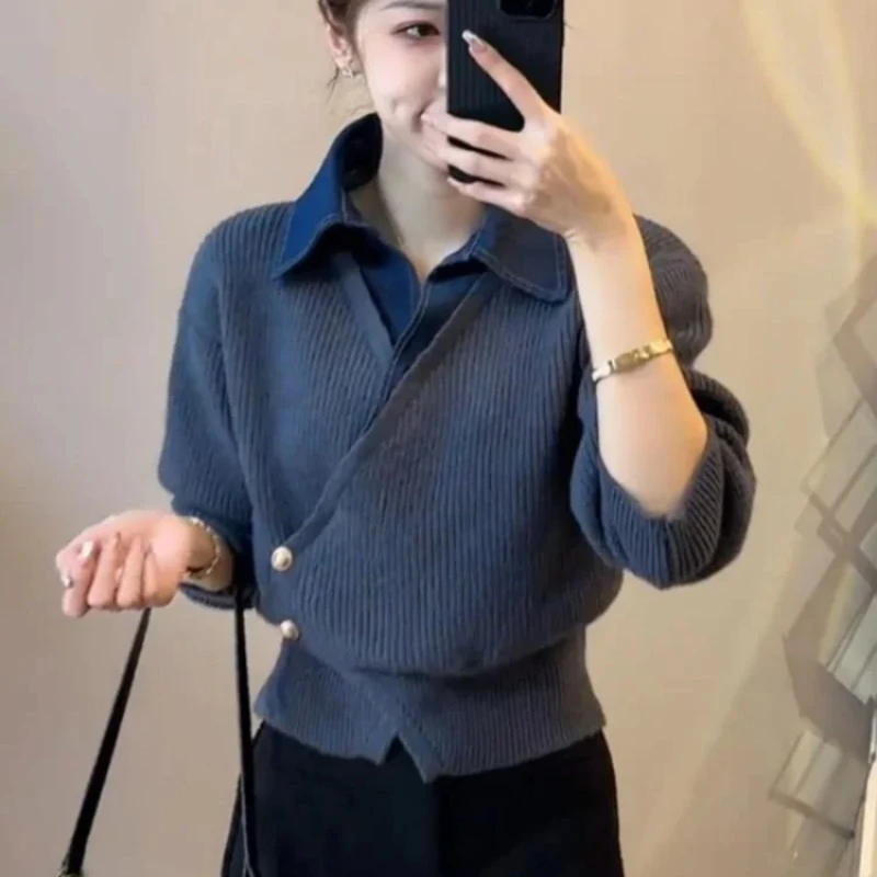 Kaus Polo Wanita rajutan longg - Winter Clothing On Sale ulasan dan harga