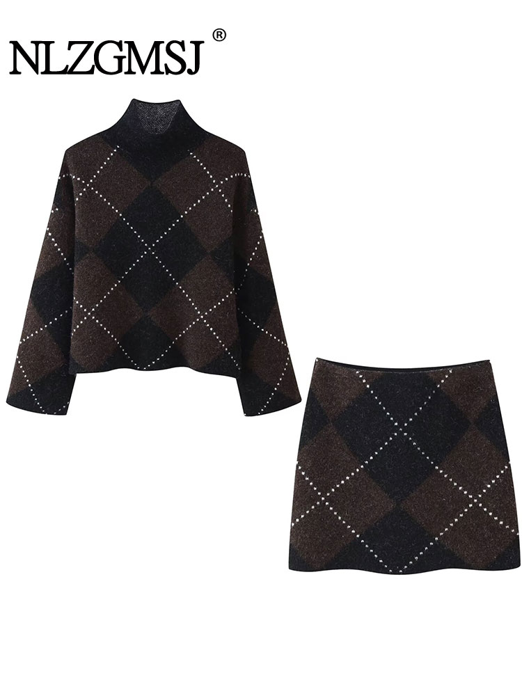 Set Rajutan Wanita NLZGMSJ 202 - Winter Clothing Color ulasan dan harga
