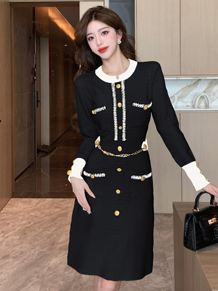 Gaun rajut pendek Formal musim - Winter Clothing H&M ulasan dan harga