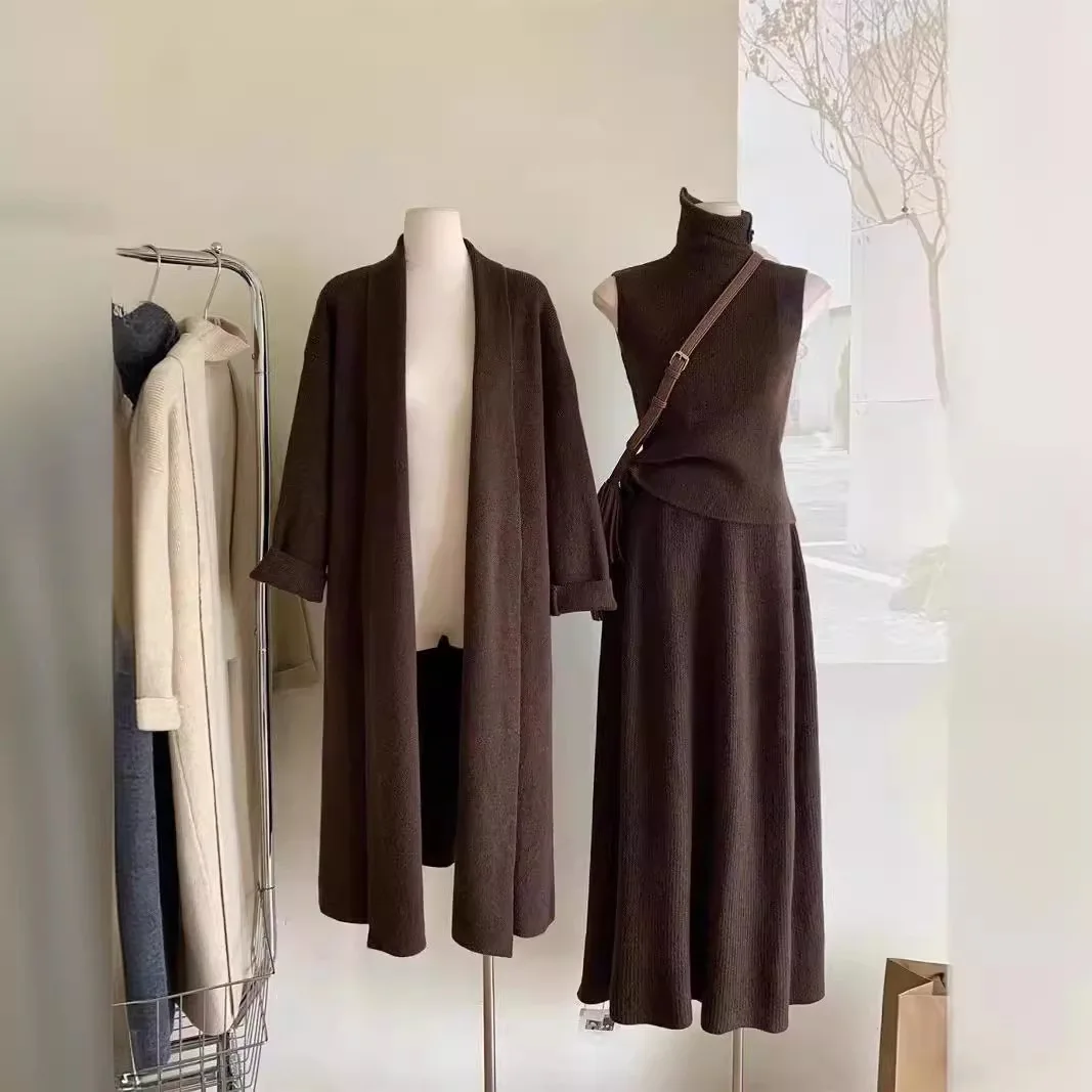 Rompi Sweter Panjang Wanita Se - Winter Clothing Kit ulasan dan harga