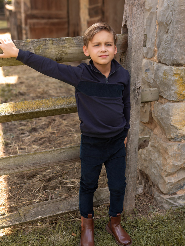 AP 2025 AW Koleksi Korduroi Bi - Winter Clothing For Boys ulasan dan harga