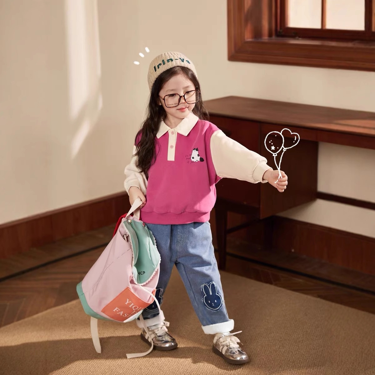 Pakaian Rumah Krim Kerah Polo  - Winter Clothing Baby ulasan dan harga