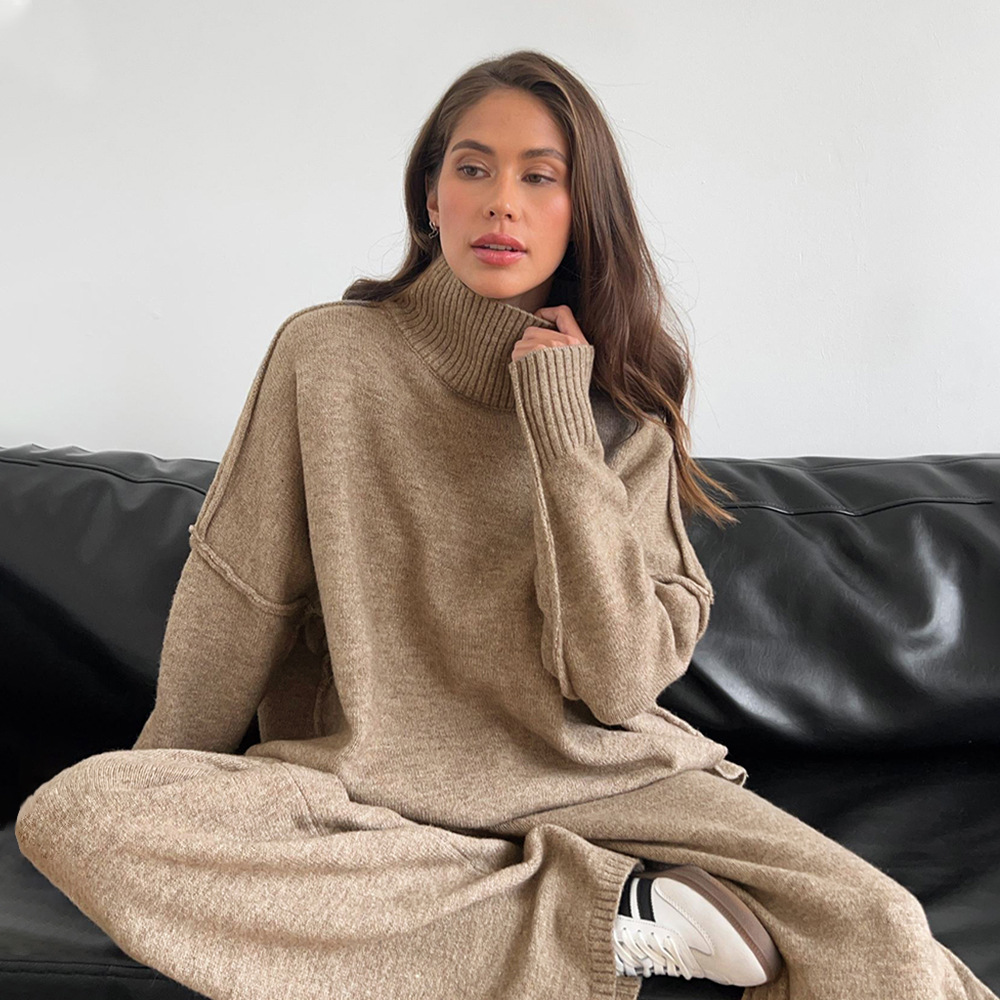 Setelan wanita rajut tebal san - Winter Clothing Kit ulasan dan harga