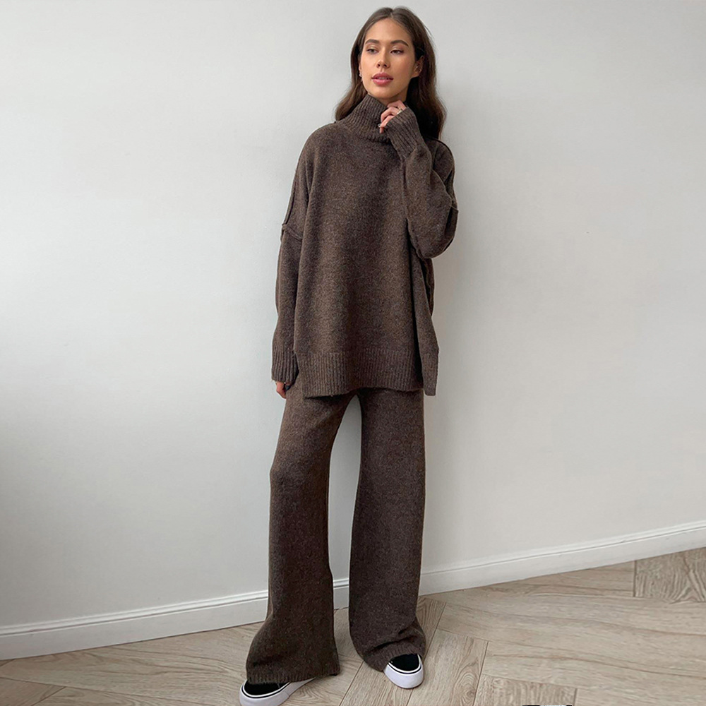 Setelan wanita rajut tebal san - Winter Clothing Kit ulasan dan harga