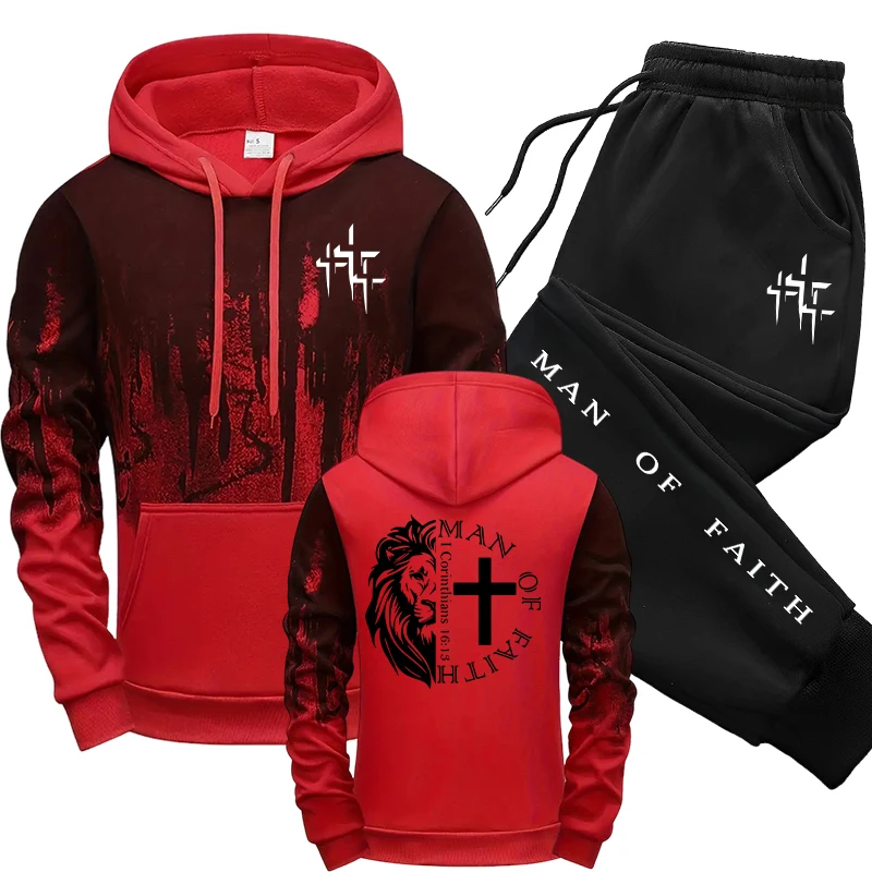 Setelan Pria Motif Man of Fait - Winter Clothing Stores ulasan dan harga