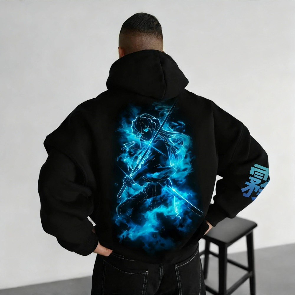 Demon Slayer Hoodie Pria Sweat - Winter Clothing For Boys ulasan dan harga