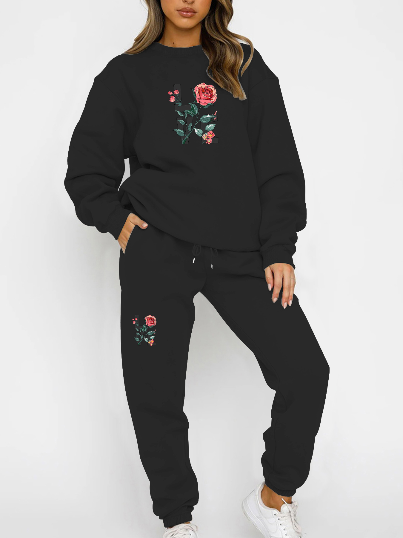 Set Sweatshirt Crewneck Tebal  - Winter Clothing Must Haves ulasan dan harga