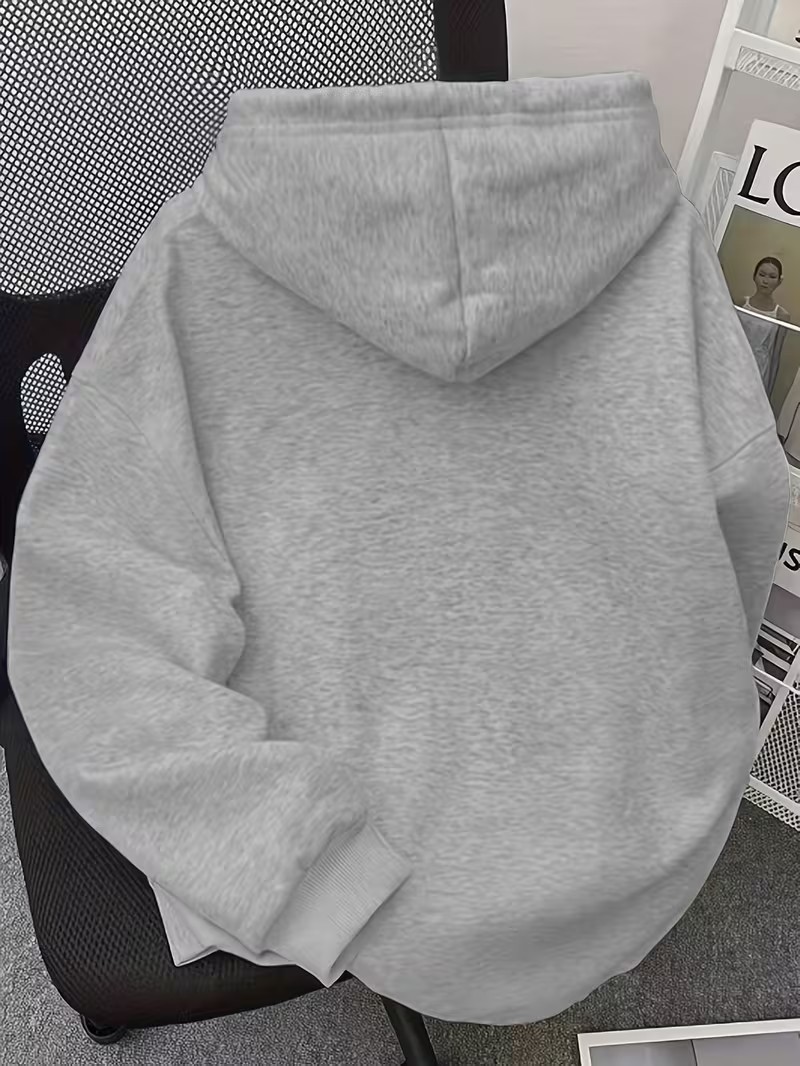 LONDON Hoodie dengan Motif Gra - Winter Clothing London ulasan dan harga