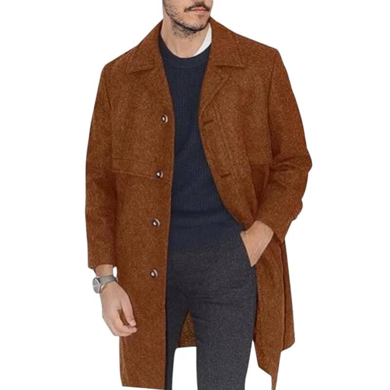 Jas Pria Kerah Lapel Kantor Ka - Winter Clothing Taiwan ulasan dan harga