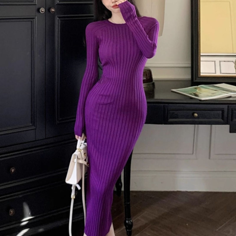 Gaun rajut Pullover leher bula - Winter Clothing H&M ulasan dan harga